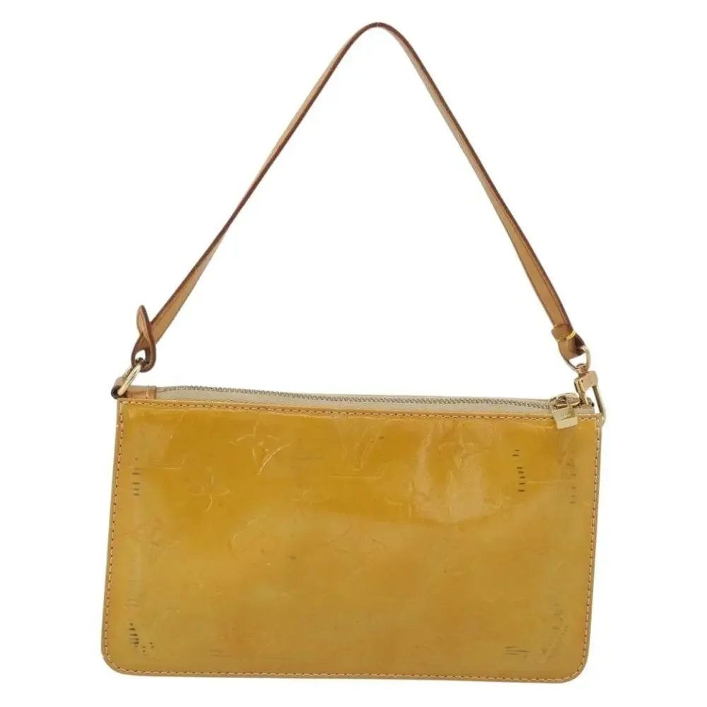 Louis Vuitton Monogram Vernis Lexington Pouch Accessory Beige